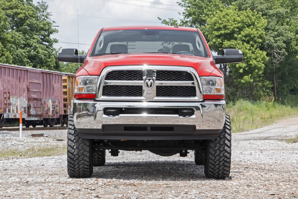 5 Inch Lift Kit | Radius Drop Arm Coil Spacer | RAM 2500 4WD | 2014-2018 | Rough Country | 35720 - Image 4