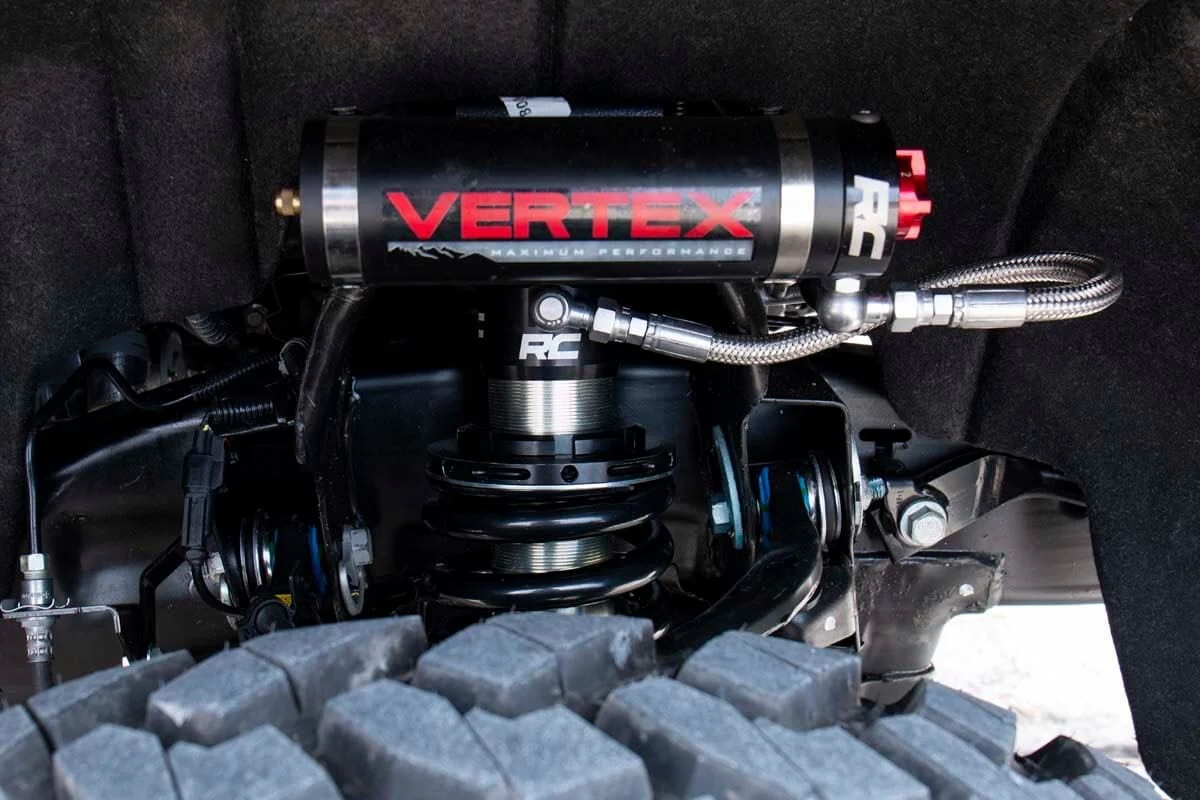 Vertex 2.5 Adjustable Coilovers | 6-7.5" |GMC Sierra/ Chevrolet Silverado 1500 2WD/4WD| 2007-2018 | Rough Country | 689001 - Image 2