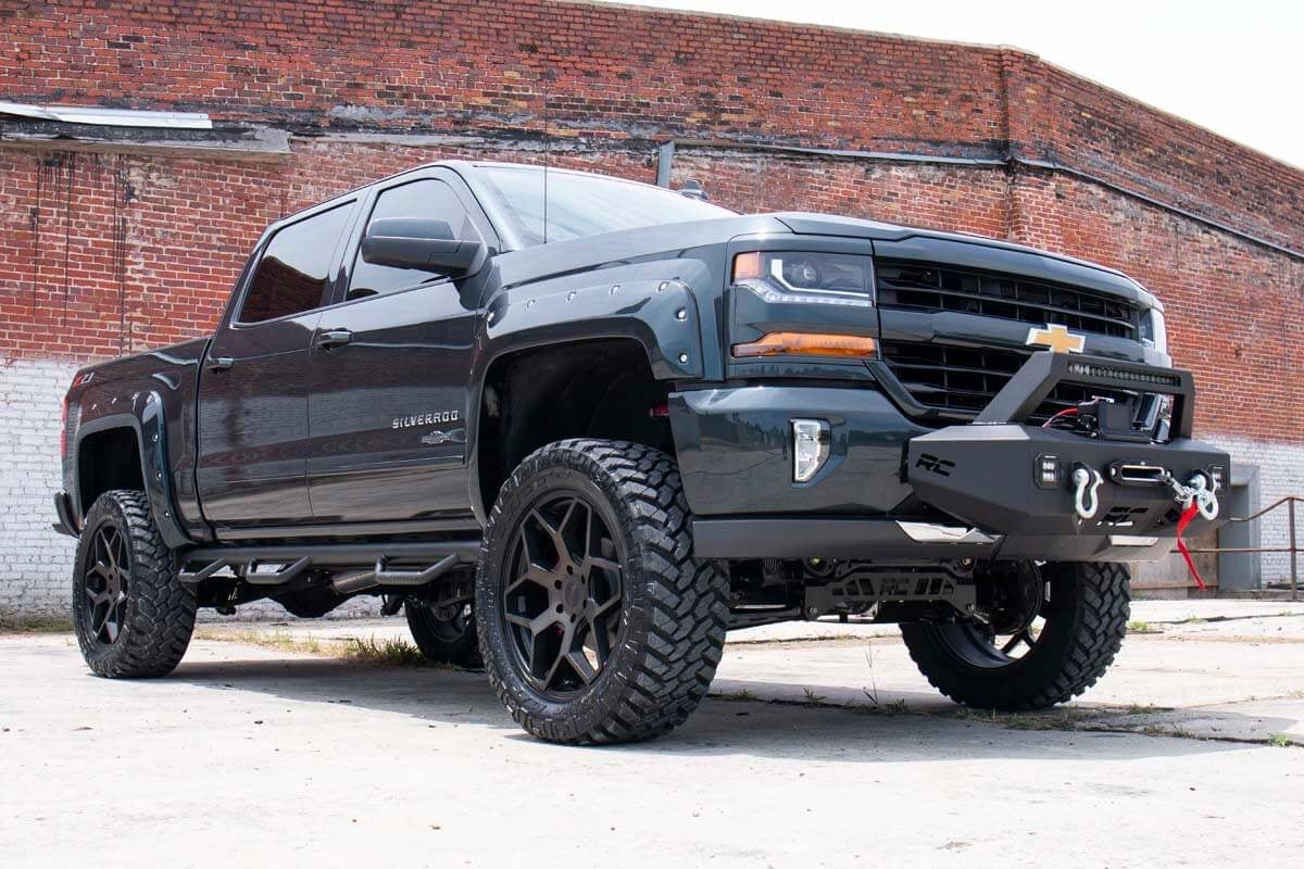 Vertex 2.5 Adjustable Coilovers | 6-7.5" |GMC Sierra/ Chevrolet Silverado 1500 2WD/4WD| 2007-2018 | Rough Country | 689001 - Image 3