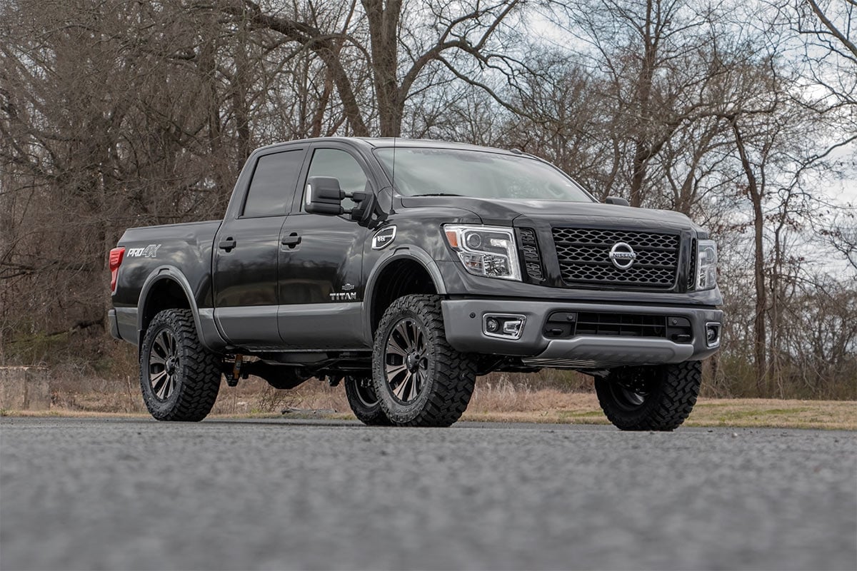 3 Inch Lift Kit | N3 Shocks | Nissan Titan 2WD/4WD | 2004-2021 | Rough Country | 83430 - Image 3