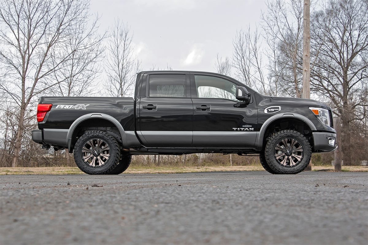 3 Inch Lift Kit | N3 Shocks | Nissan Titan 2WD/4WD | 2004-2021 | Rough Country | 83430 - Image 4