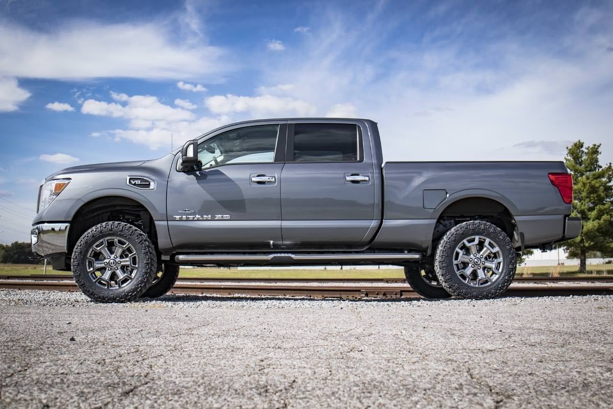 3 Inch Lift Kit | N3 Shocks | Nissan Titan XD 2WD/4WD | 2016-2021 | Rough Country | 83630 - Image 3