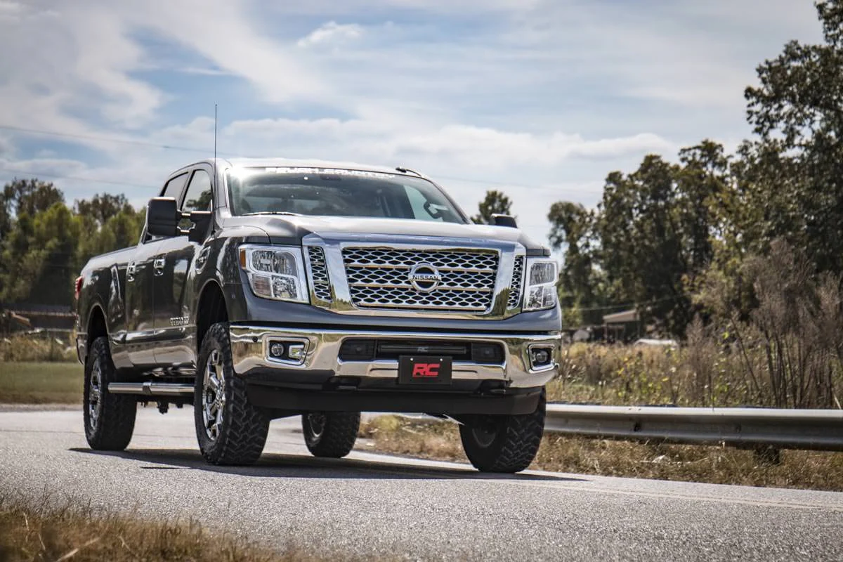 3 Inch Lift Kit | N3 Shocks | Nissan Titan XD 2WD/4WD | 2016-2021 | Rough Country | 83630 - Image 4
