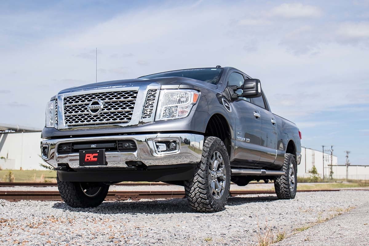 3 Inch Lift Kit | N3 Shocks | Nissan Titan XD 2WD/4WD | 2016-2021 | Rough Country | 83630 - Image 5