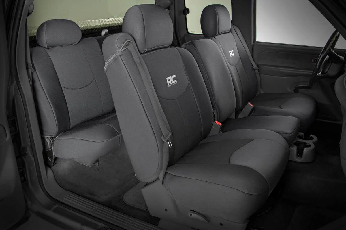 Seat Covers | Rear | Chevrolet Silverado 1500 (NON GMC Models) | 1999-2006 | Rough Country | 91014 - Image 3