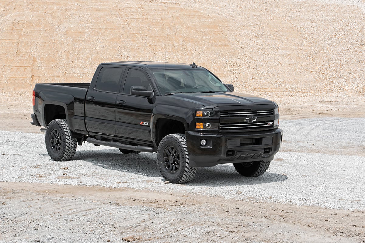 3 Inch Lift Kit | GMC Sierra/ Chevrolet Silverado 2500HD/ 3500HD (w/ Upper Control Arms) 2ED/4WD| 2011-2019 | Rough Country | 95920 - Image 3
