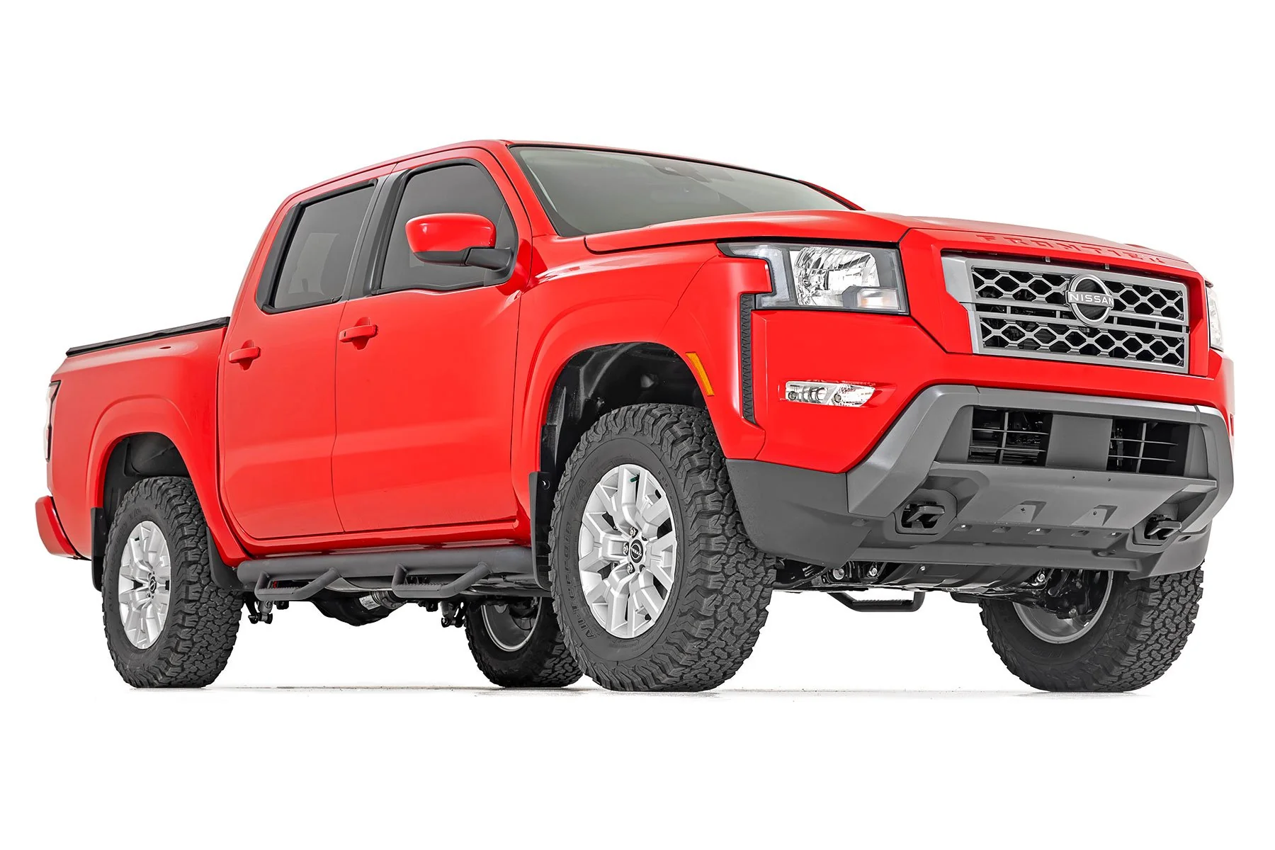 2.5 Inch Leveling Kit | Red Spacers | Nissan Frontier /Xterra | 2005-2022 | Rough Country | 867RED - Image 2