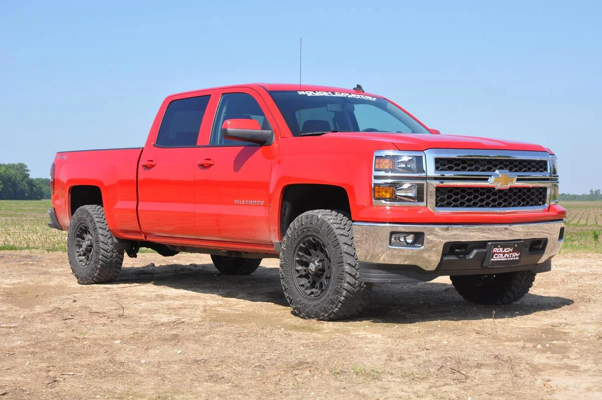 2.5 Inch Lift Kit | Alu/Cast Steel | N3 Strut | Chevrolet Silverado/GMC Sierra 1500 | 2007-2016 | Rough Country | 1319 - Image 2