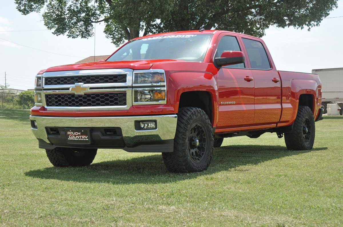 2.5 Inch Lift Kit | Alu/Cast Steel | N3 Strut | Chevrolet Silverado/GMC Sierra 1500 | 2007-2016 | Rough Country | 1319 - Image 6