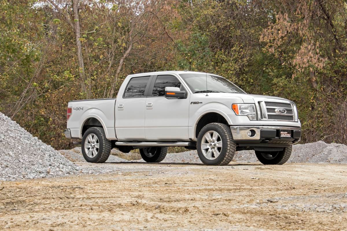 2 Inch leveling Kit | Aluminum | Ford F-150 2WD/4WD | 2009-2013 | Rough Country | 568 - Image 3