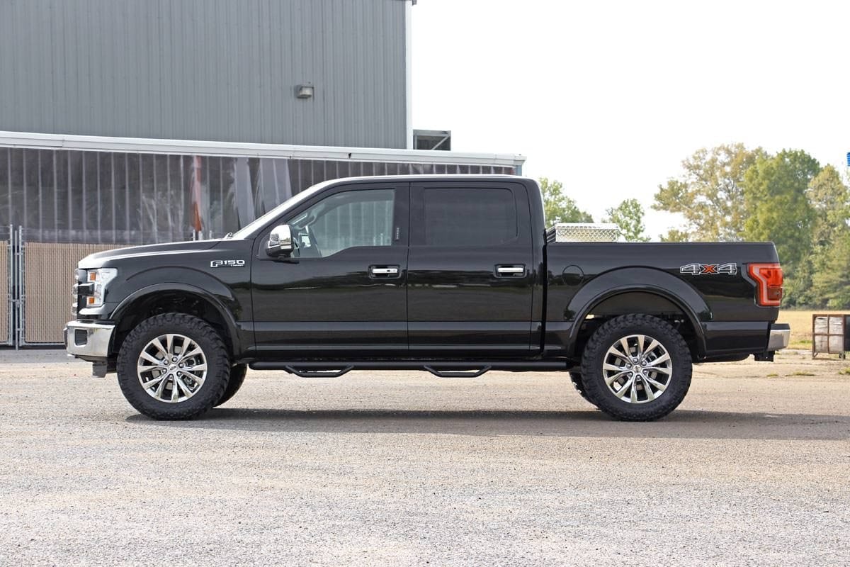 2 Inch leveling Kit | Aluminum | Ford F-150 2WD/4WD | 2014-2022 | Rough Country | 569 - Image 3