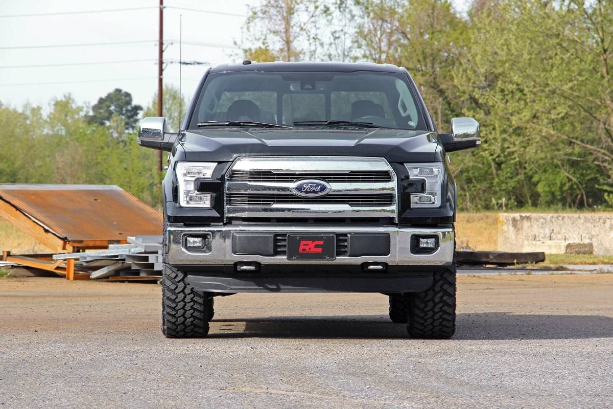 2 Inch leveling Kit | Aluminum | Ford F-150 2WD/4WD | 2014-2022 | Rough Country | 569 - Image 4