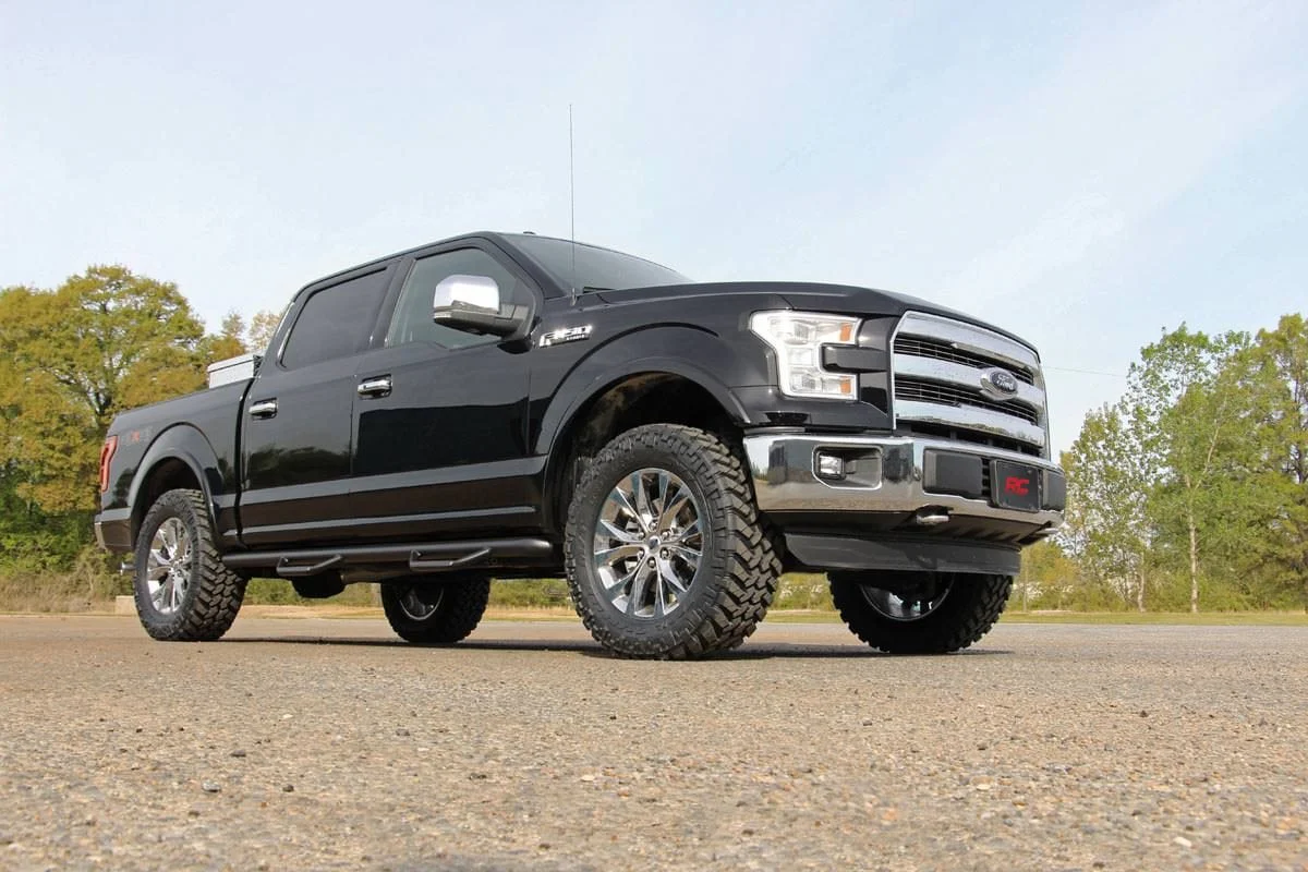 2 Inch leveling Kit | Aluminum | Ford F-150 2WD/4WD | 2014-2022 | Rough Country | 569 - Image 5