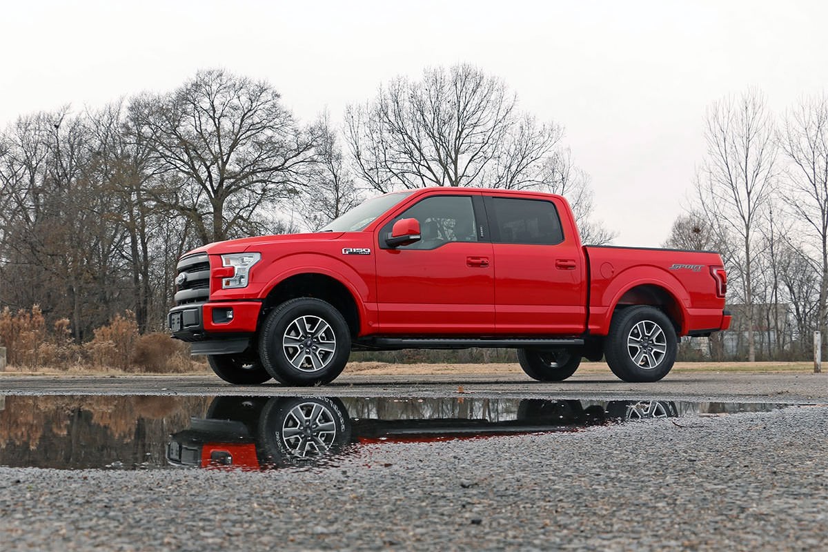 2 Inch Leveling Kit | Loaded Strut | Ford F-150 2WD | 2014-2022 | Rough Country | 501074 - Image 6
