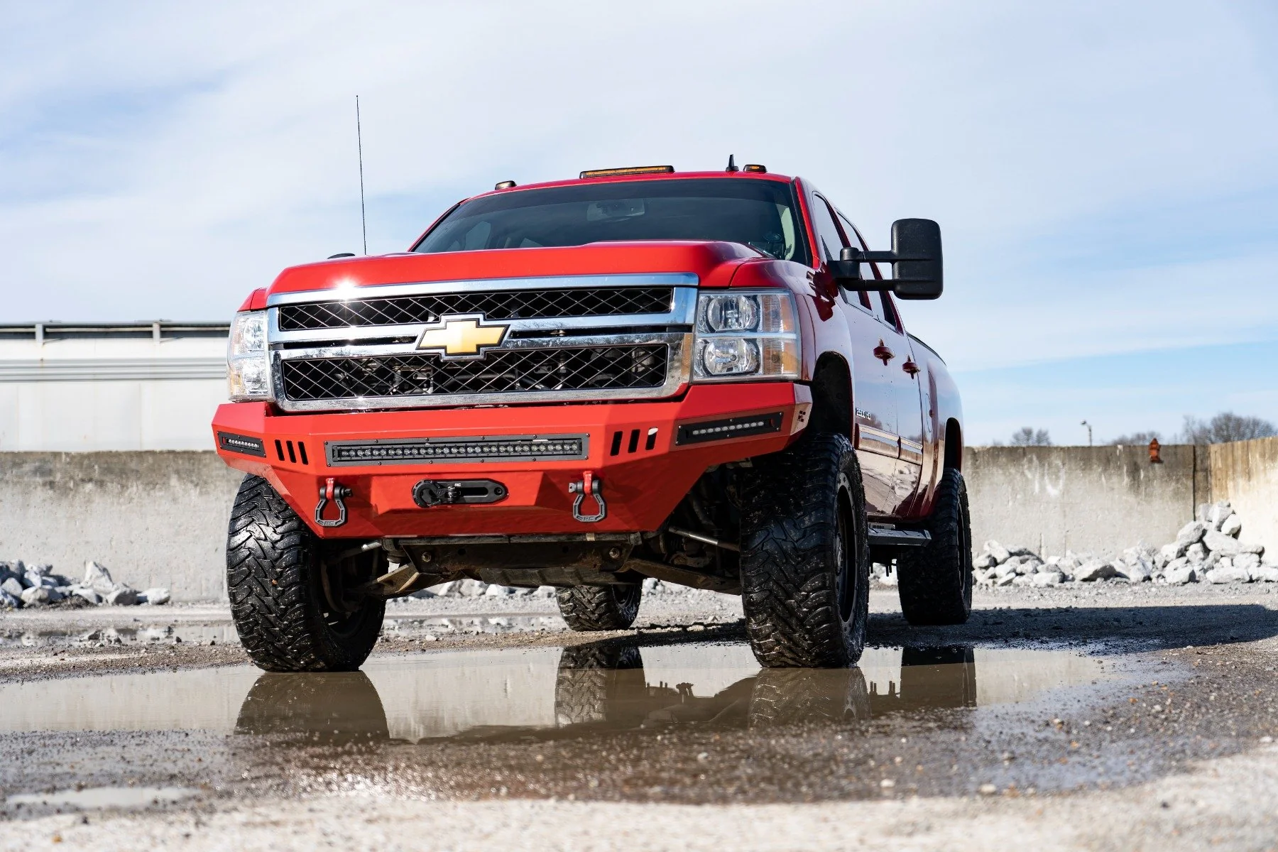 3.5 Inch Lift Kit | Knuckle | Chevrolet Silverado/GMC Sierra 2500HD/3500HD | 2011-2019 | Rough Country | 95730 - Image 3