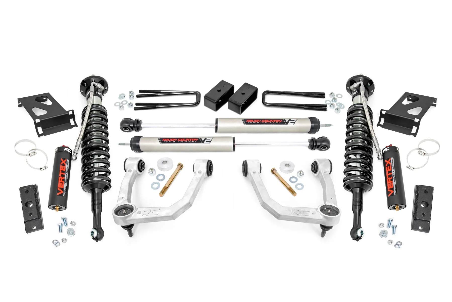 3.5 Inch Lift Kit | UCA | Vertex/V2 | Toyota Tacoma 4WD | 2005-2022 | Rough Country | 74257