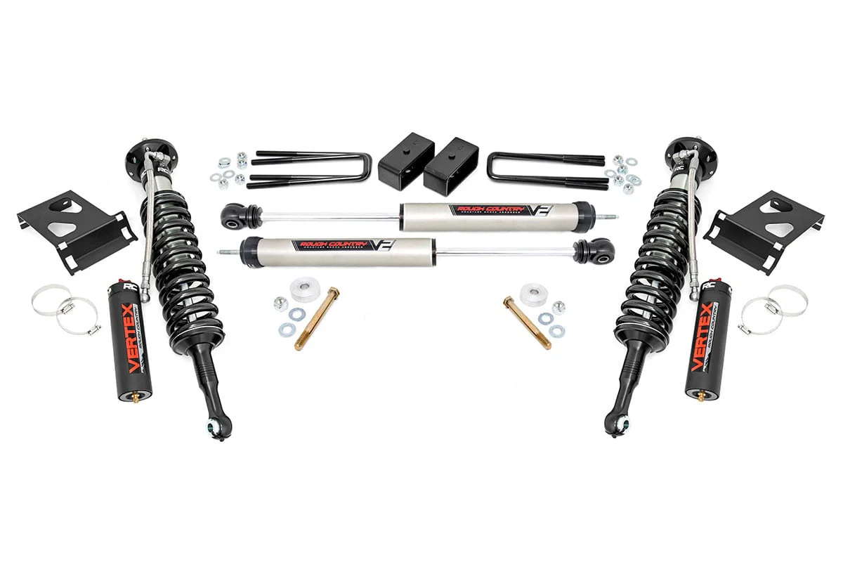 3 Inch Lift Kit | Vertex/V2 | Toyota Tacoma 4WD | 2005-2022 | Rough Country | 74557 - Image 2