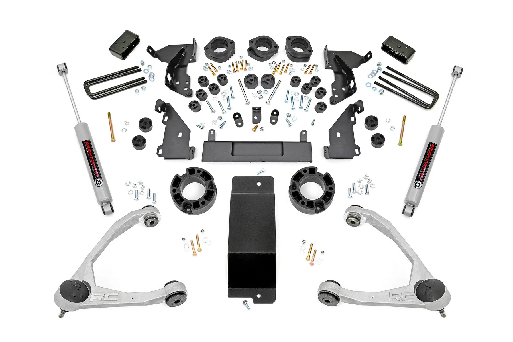 4.75 Inch Lift Kit | Combo | Chevrolet Silverado/GMC Sierra 1500 | 2014-2015 | Rough Country | 292.2