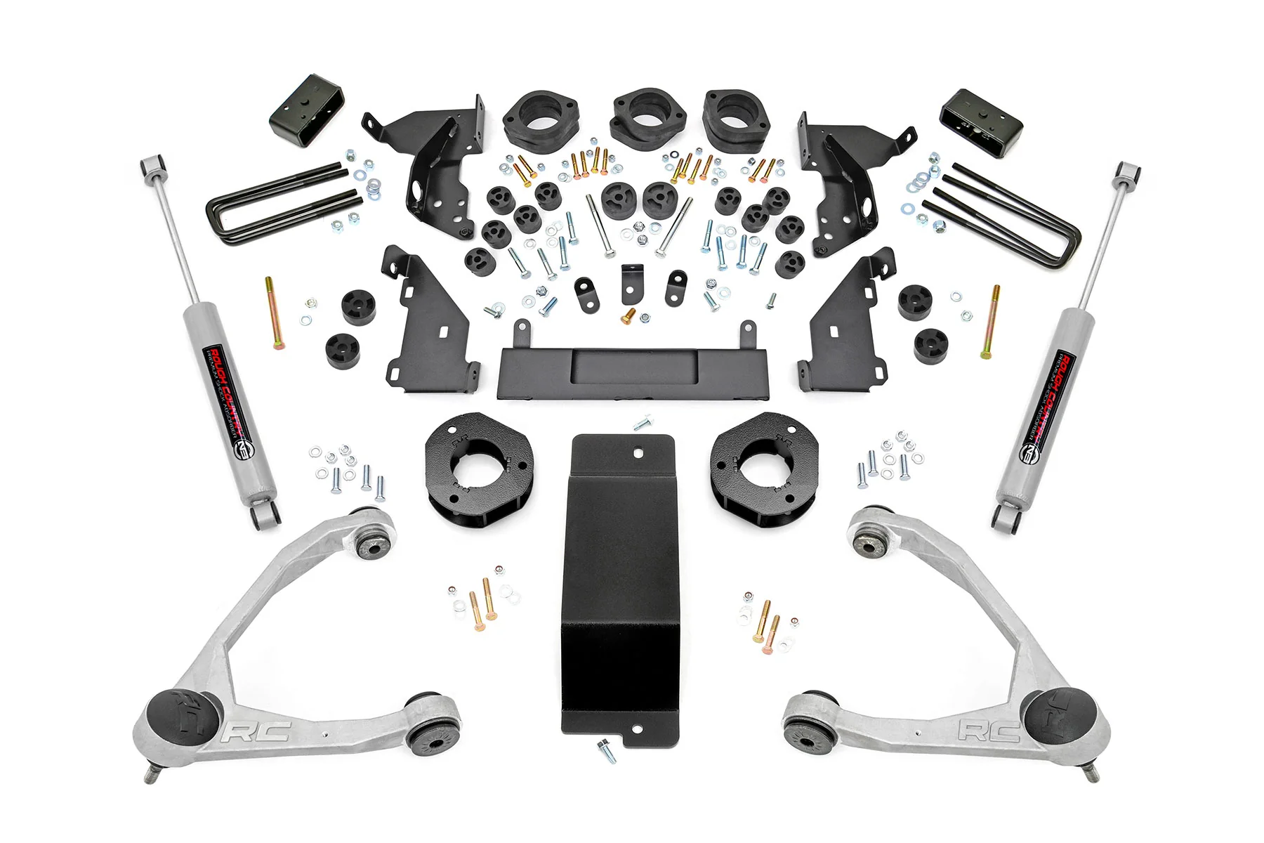 4.75 Inch Lift Kit | Combo | Chevrolet Silverado/GMC Sierra 1500 | 2014-2015 | Rough Country | 294.2