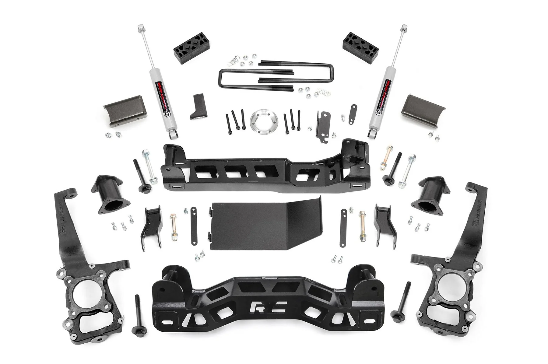 4 Inch Lift Kit | Ford F-150 4WD | 2009-2010 | Rough Country | 59930 - Image 2