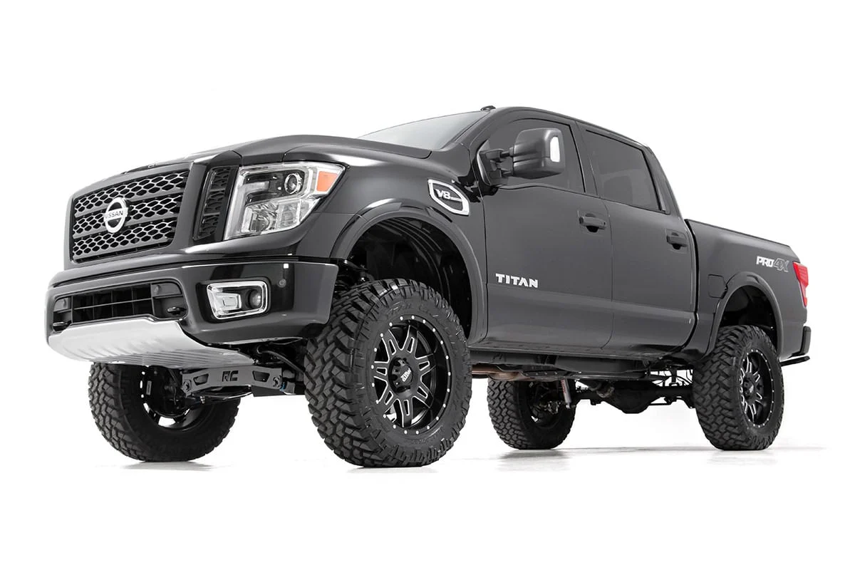 6 Inch Lift Kit | Nissan Titan 4WD | 2017-2024 | Rough Country | 87820A - Image 2