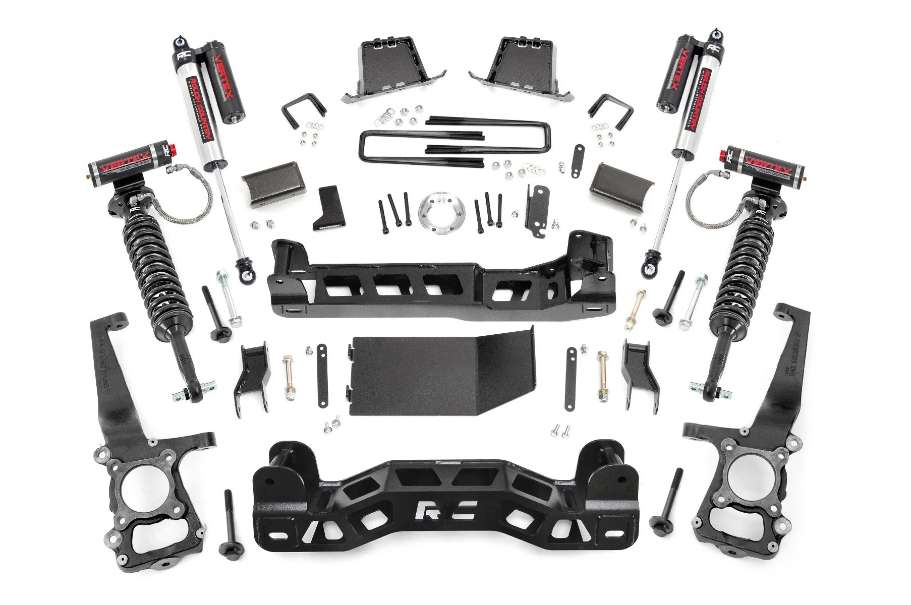 6 Inch Lift Kit | Vertex | Ford F-150 4WD | 2009-2010 | Rough Country | 59850