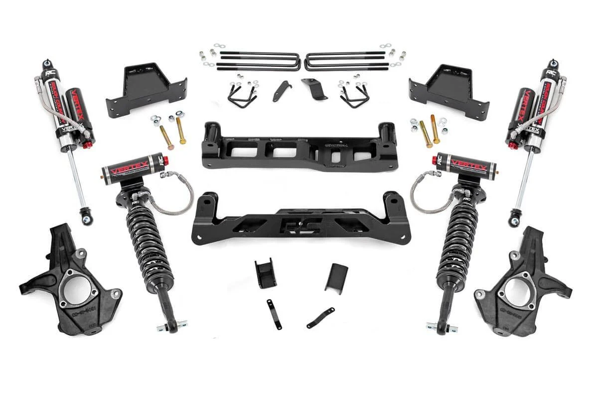 7.5 Inch Lift Kit | Vertex | Chevrolet Silverado/GMC Sierra 1500 2WD | 2007-2013 | Rough Country | 26350