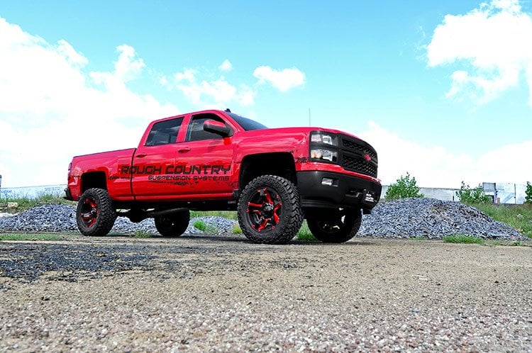 7 Inch Lift Kit | Bracket | N3 Struts | Chevrolet Silverado/GMC Sierra 1500 | 2014-2016 | Rough Country | 29833