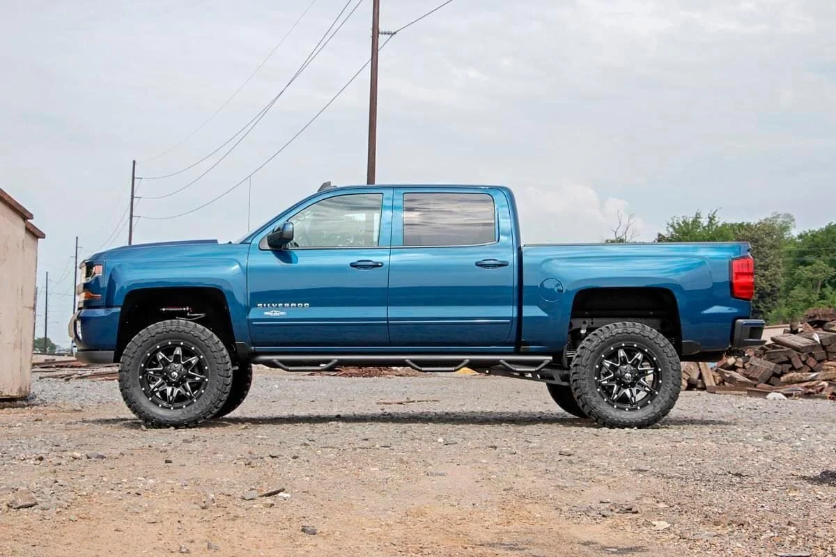7 Inch Lift Kit | Cast Steel | Vertex | Chevrolet Silverado/GMC Sierra 1500 | 2014-2018 | Rough Country | 23750 - Image 3