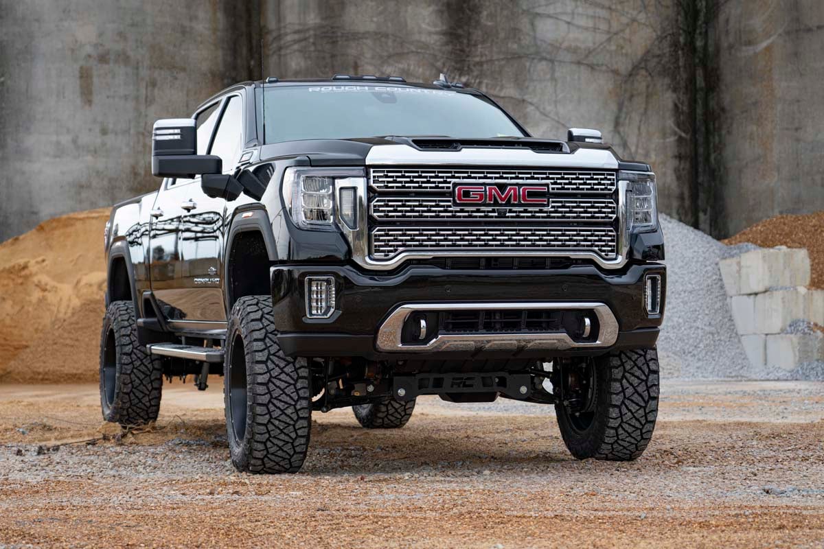 7 Inch Lift Kit | NTD | Chevrolet Silverado/GMC Sierra 2500HD | 2020-2022 | Rough Country | 10130A - Image 2