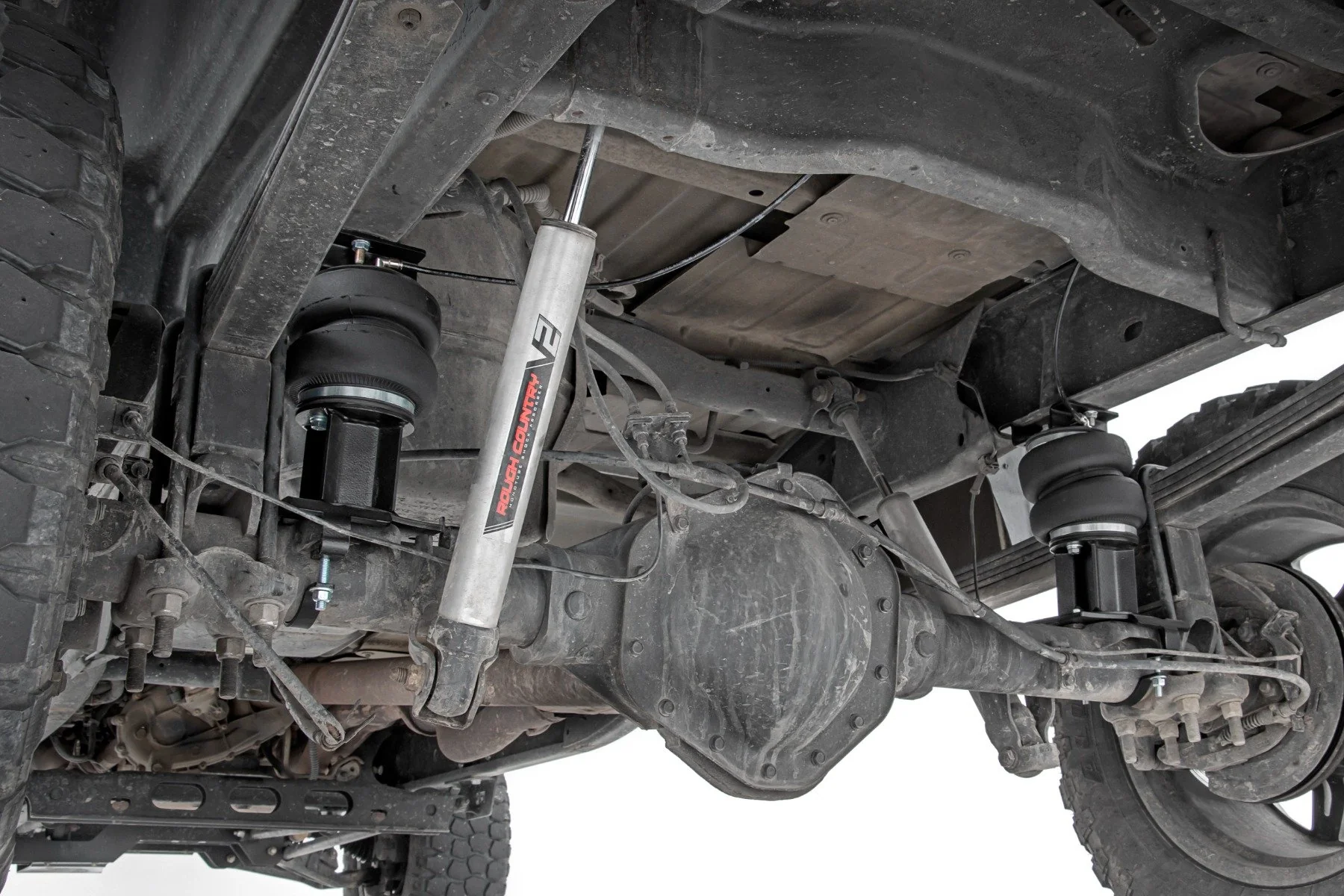 Air Spring Kit | 0-6" Lift | Chevrolet Silverado/GMC Sierra 2500HD | 2001-2010 | Rough Country | 10006 - Image 3