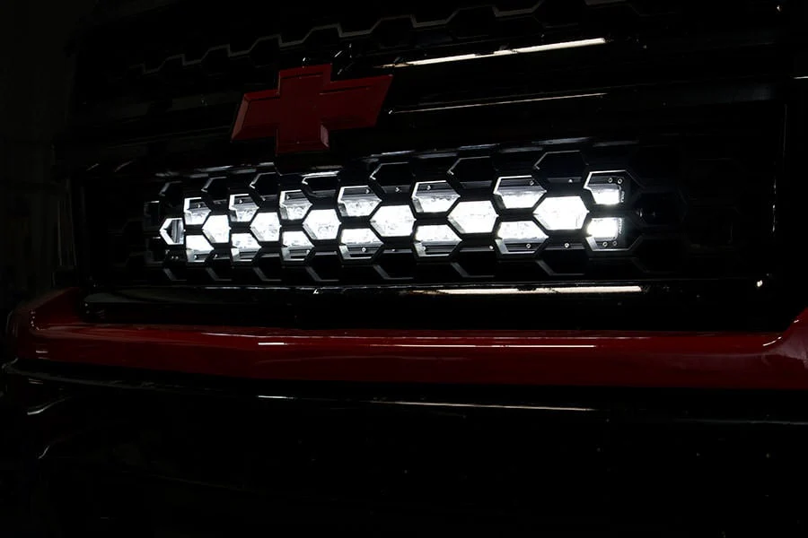 Chevrolet 30in Curved Cree LED Grille Kit | Dual Row (14-15 Silverado 1500) | 2014-2015 | Rough Country | 70624 - Image 2