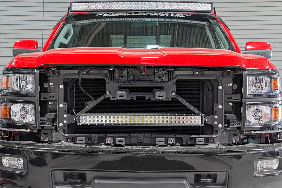 Chevrolet 30in Curved Cree LED Grille Kit | Dual Row (14-15 Silverado 1500) | 2014-2015 | Rough Country | 70624 - Image 4