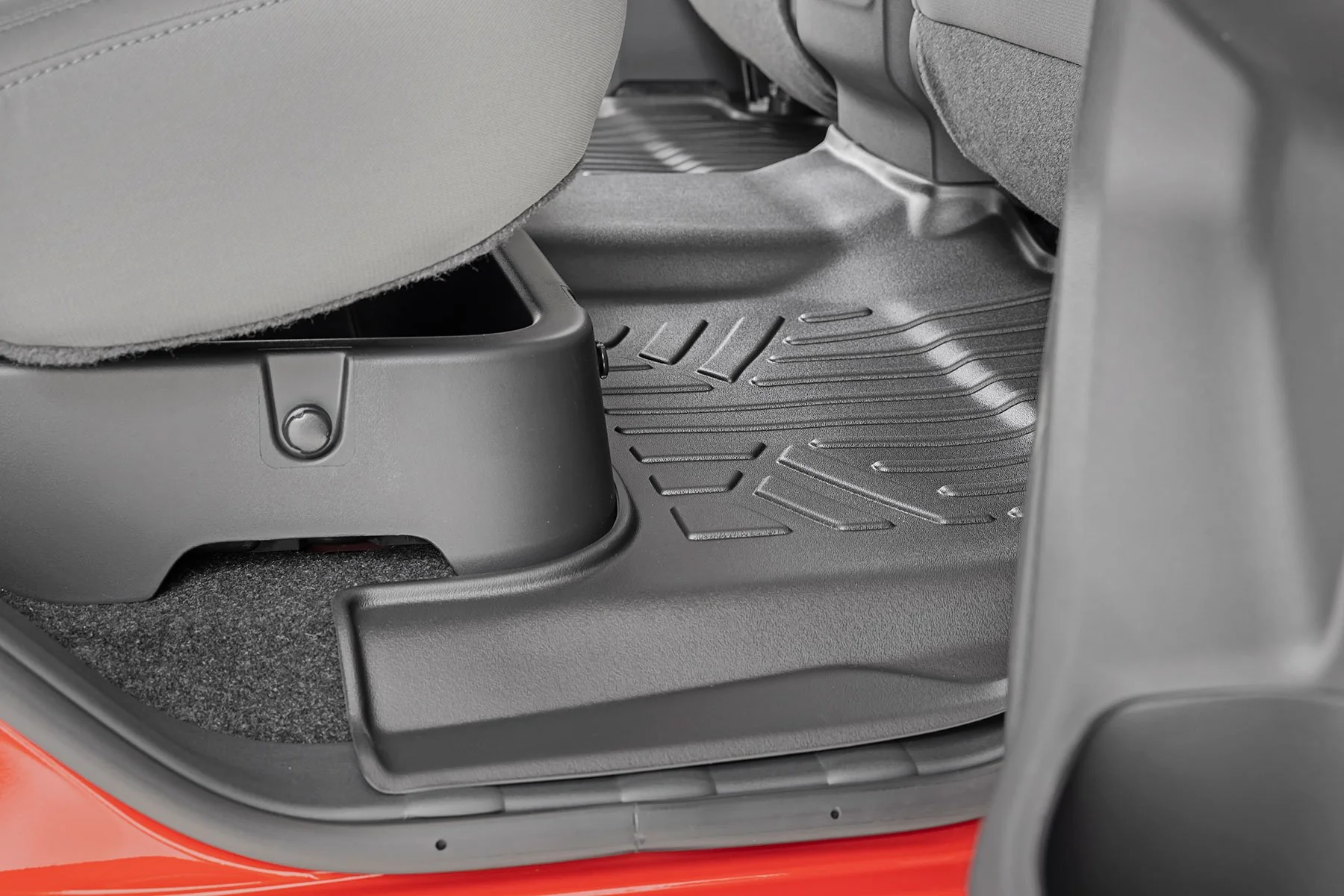 Floor Mats | FR & RR | Crew Cab | Nissan Frontier 2WD/4WD | 2008-2021 | Rough Country | M-80513 - Image 3
