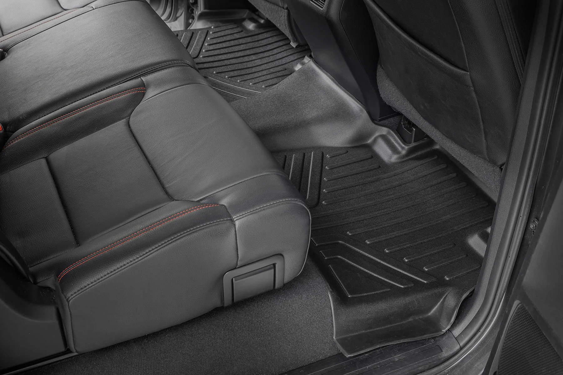 Floor Mats | FR & RR | CrewMax | Toyota Tundra 2WD/4WD | 2014-2021 | Rough Country | M-71770 - Image 2
