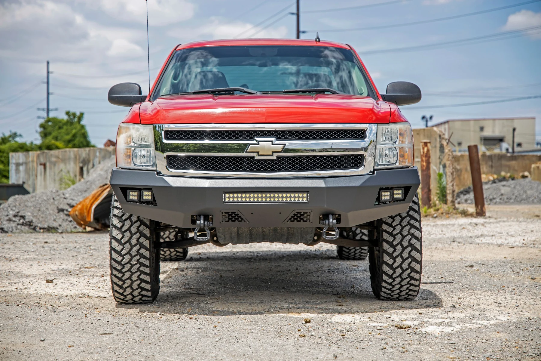 Front Bumper | Chevy Silverado 1500 2WD/4WD | 2007-2013 | Rough Country | 10769 - Image 6