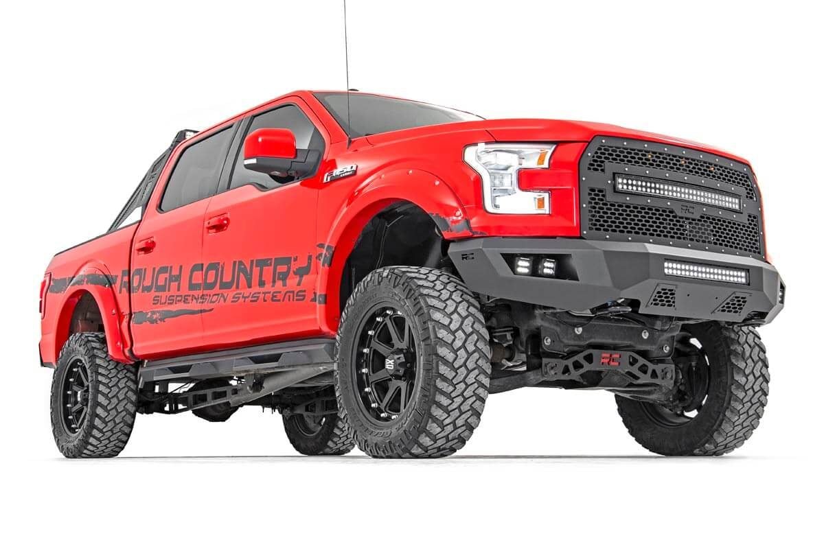 Front Bumper | Ford F-150 2WD/4WD | 2015-2017 | Rough Country | 10770 - Image 2