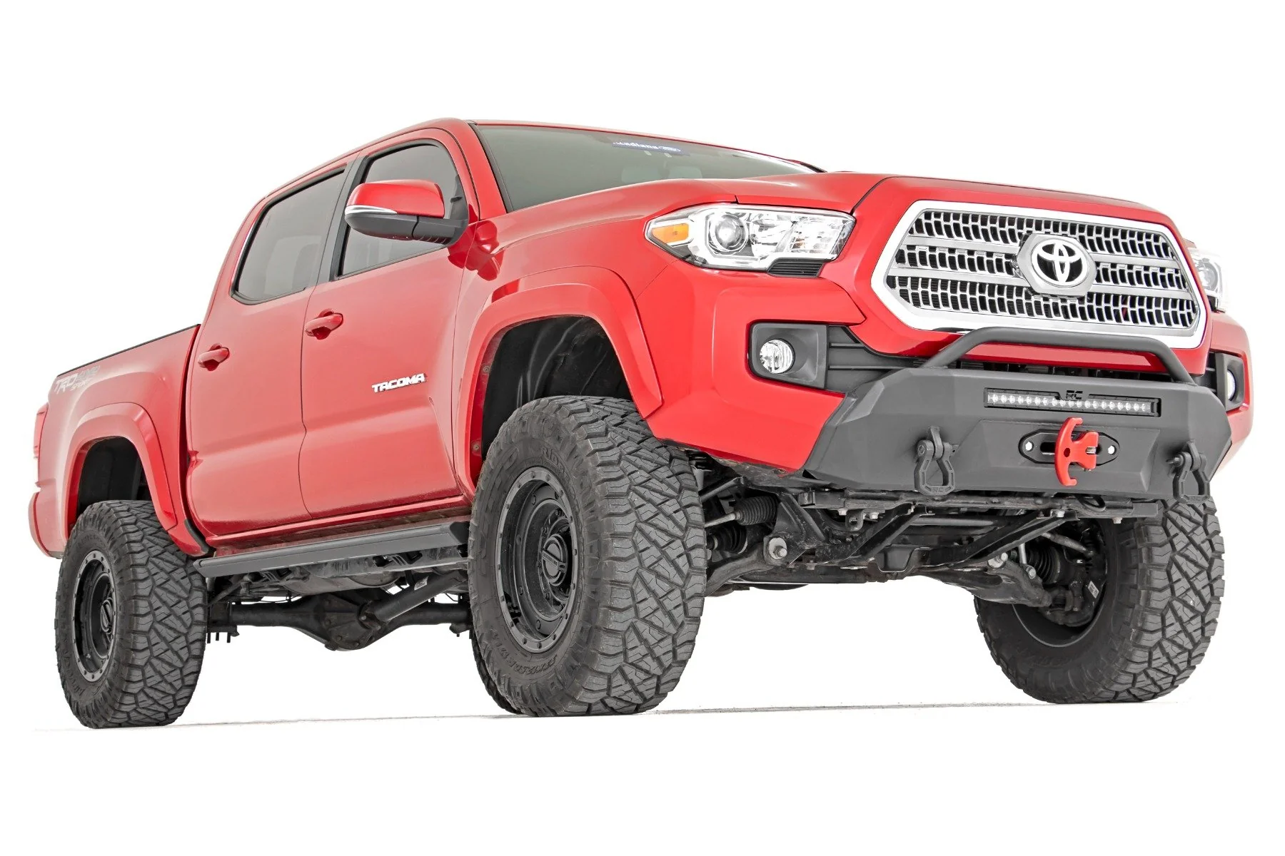 Front Bumper | Hybrid | 20" Blk LED | Toyota Tacoma 2WD/4WD | 2016-2022 | Rough Country | 10718 - Image 3