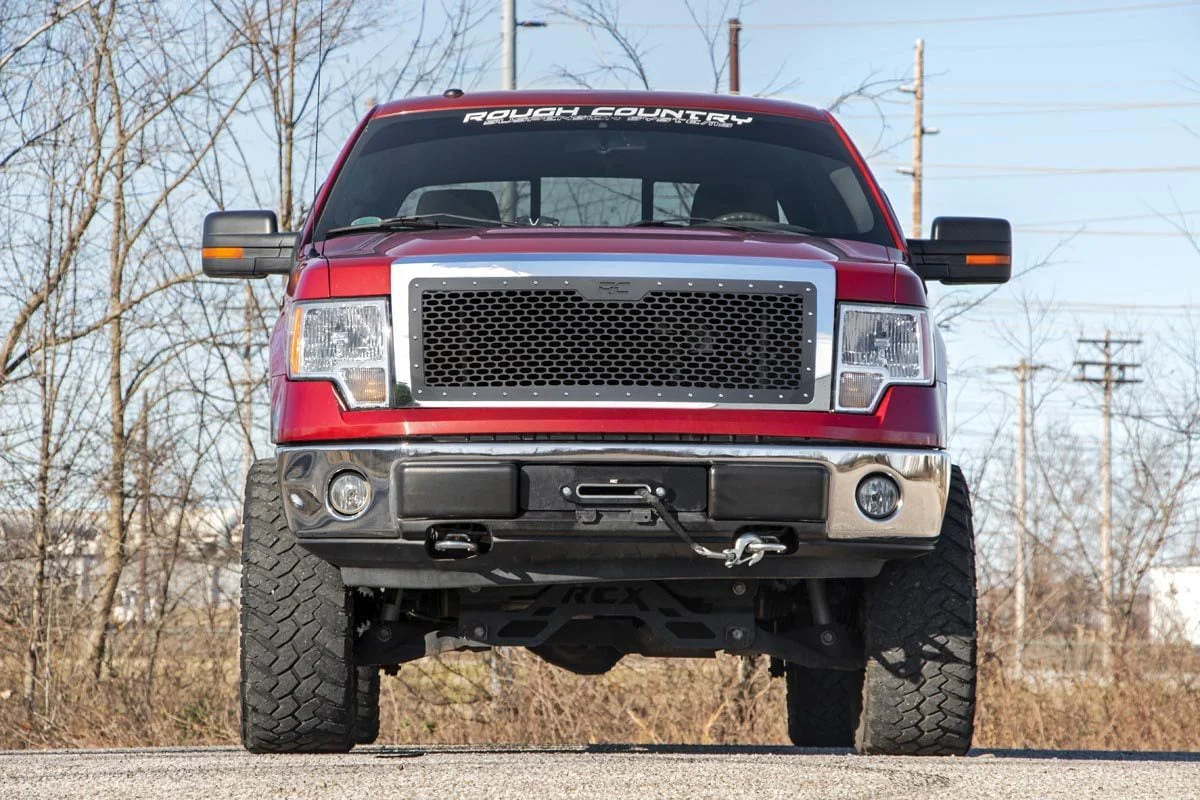 Mesh Grille | Ford F-150 2WD/4WD | 2009-2014 | Rough Country | 70229 - Image 2