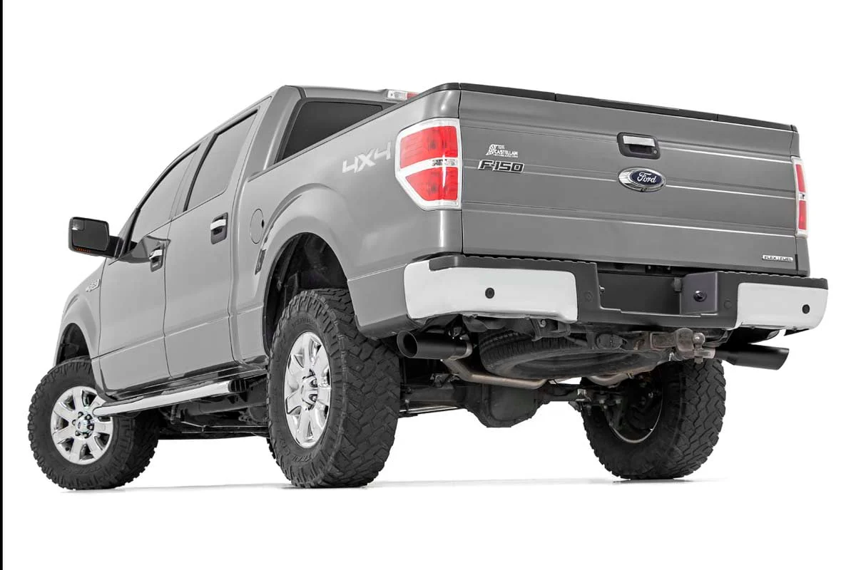 Performance Cat-Back Exhaust | V8 Engines | Ford F-150 | 2009-2014 | Rough Country | 96010 - Image 2
