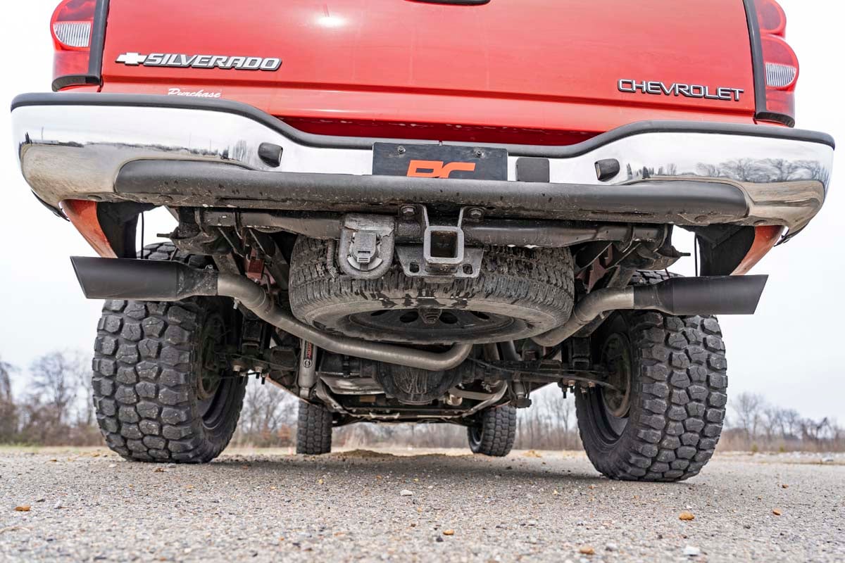 Performance Exhaust | Ext Cab | 4.8L/5.3L | Chevrolet Silverado/GMC Sierra 1500 | 1999-2006 | Rough Country | 96005 - Image 4