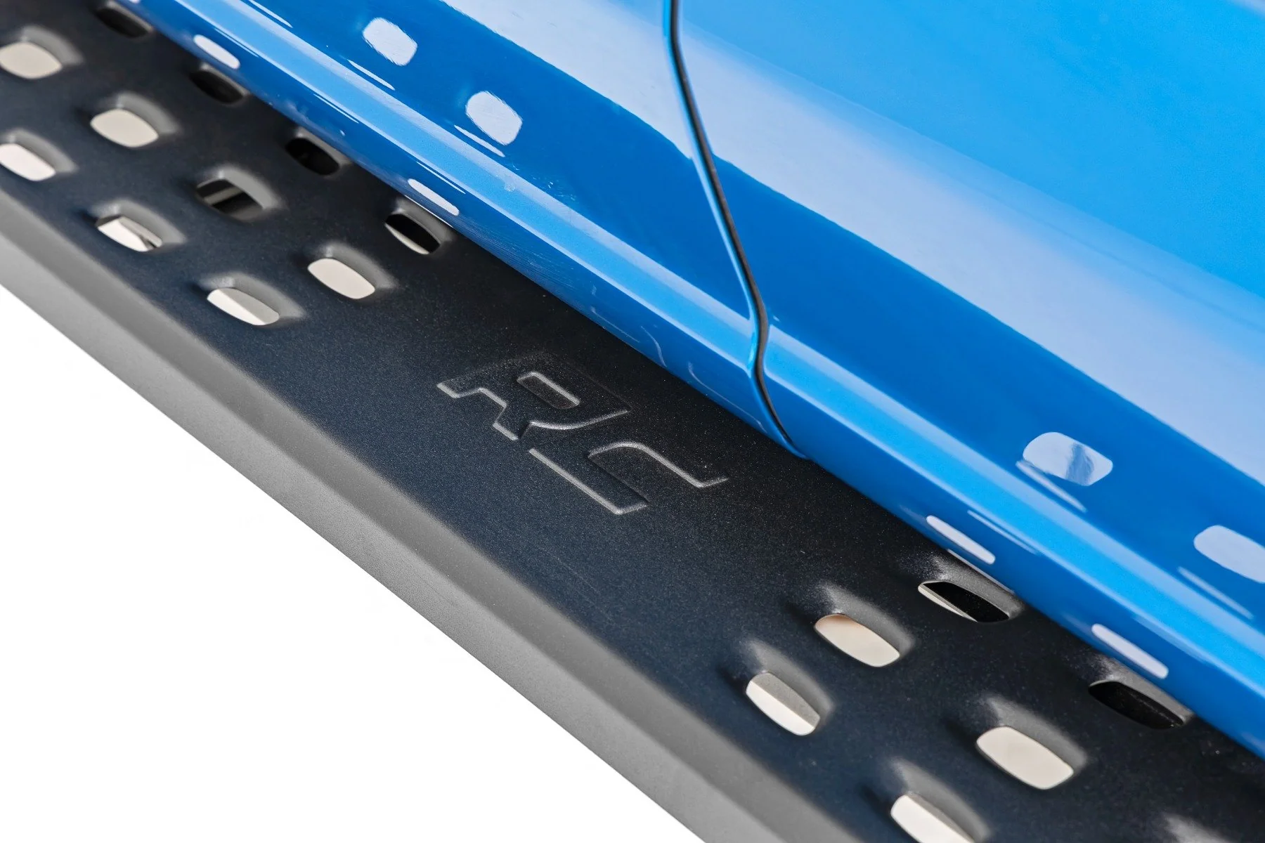 Raptor Style Running Board | Crew Cab | Black | Ford F-150 /F-150 Lightning | 2015-2022 | Rough Country | 44005 - Image 2