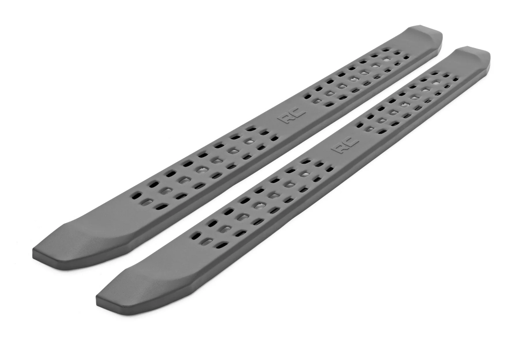Raptor Style Running Board | Crew Cab | Black | Ford F-150 /F-150 Lightning | 2015-2022 | Rough Country | 44005 - Image 4