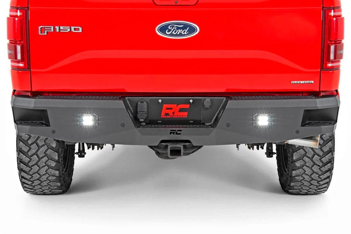 Rear Bumper | Ford F-150 2WD/4WD | 2015-2020 | Rough Country | 10771 - Image 2