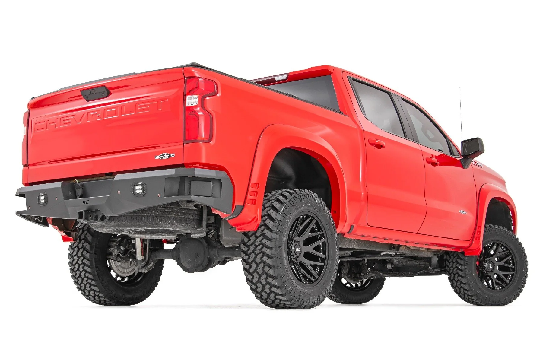 Rough Country 95 Series Wheel | One-Piece | Gloss Black | 20x10 | 8x6.5 | -19mm | 1988-2000 |  95201010 - Image 6