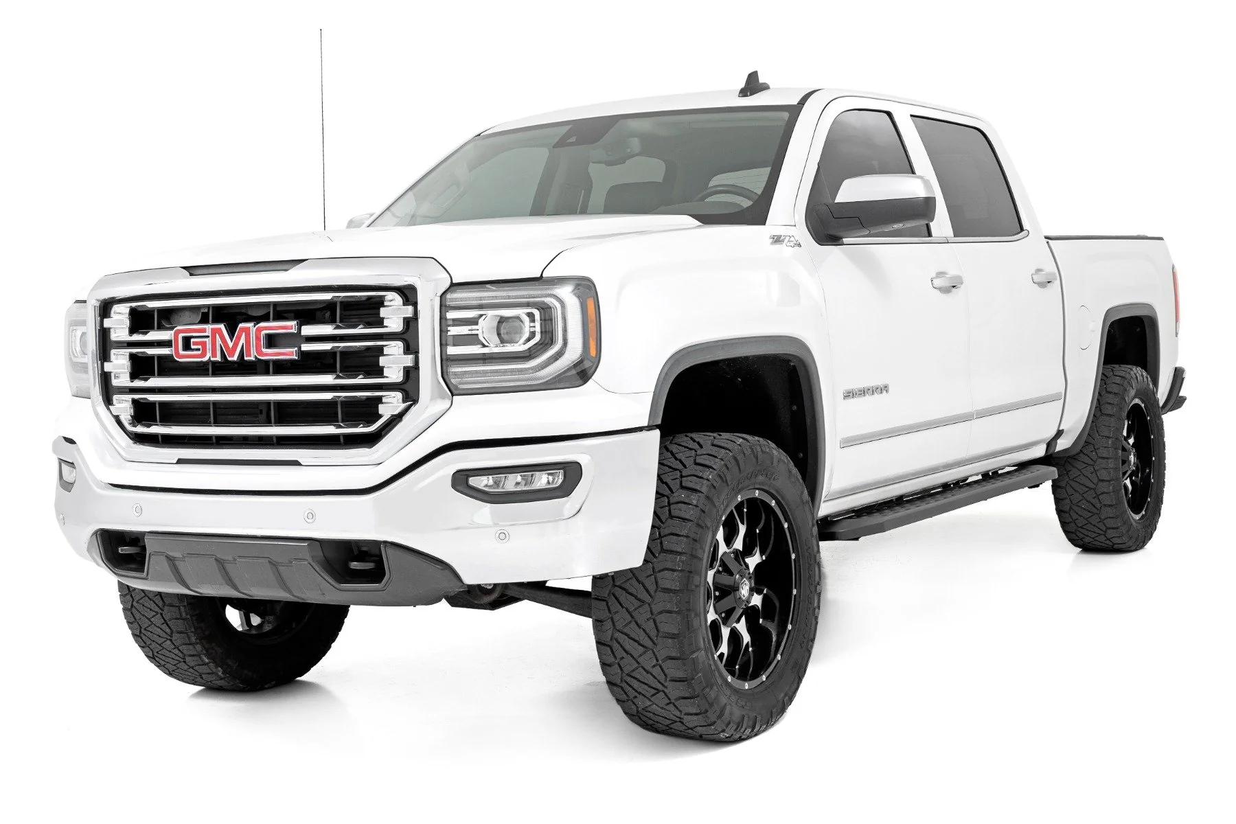 RPT2 Running Boards | Crew Cab | Chevrolet Silverado/GMC Sierra 1500/2500HD/3500HD | 2007-2018 | Rough Country | 44001 - Image 4