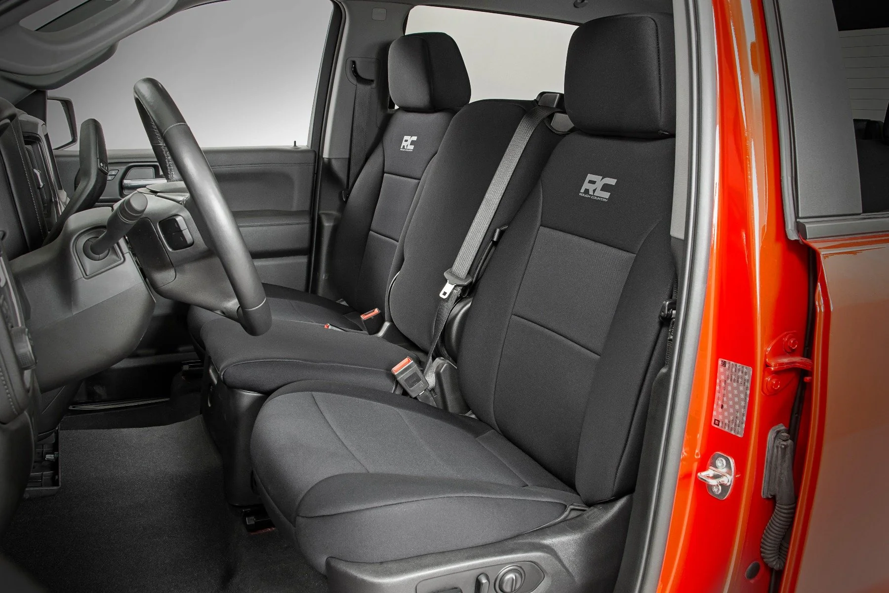 Seat Covers | FR 40/20/40 | RR 60/40 | Chevrolet Silverado/GMC Sierra 1500 | 2019-2022 | Rough Country | 91039 - Image 2