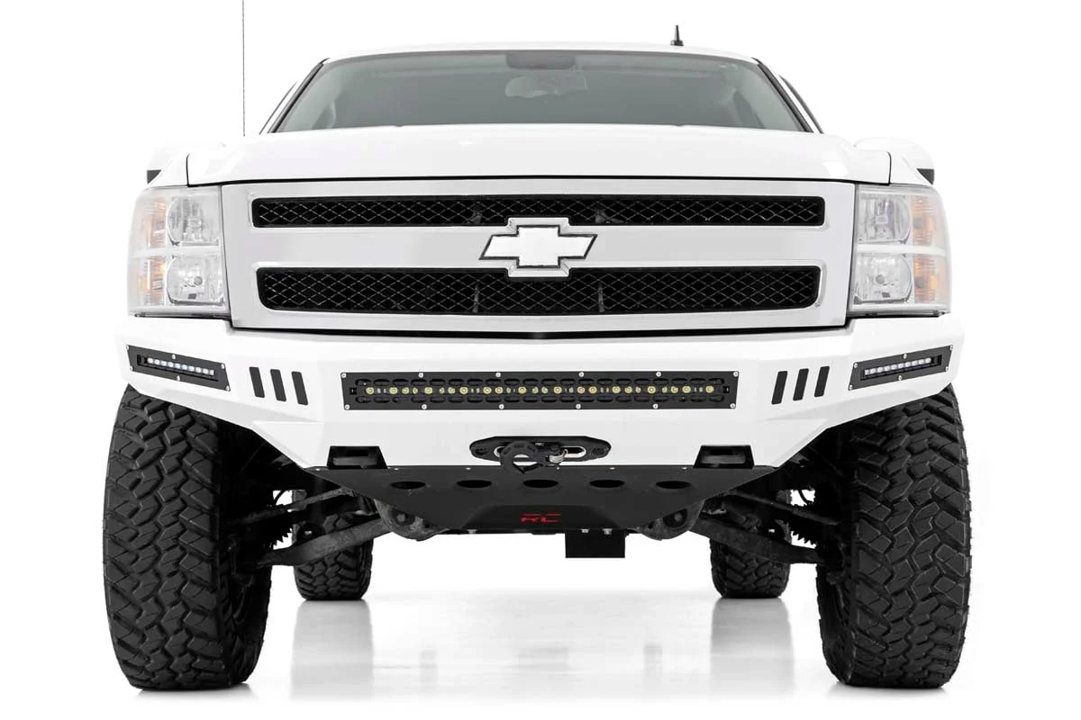 Skid Plate | Prerunner Bumper | Chevrolet Silverado/GMC Sierra 1500 | 2007-2013 | Rough Country | 10794 - Image 3