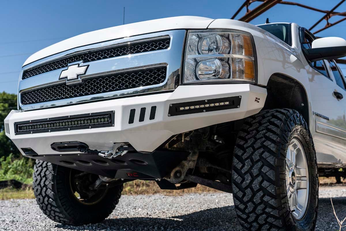 Skid Plate | Prerunner Bumper | Chevrolet Silverado/GMC Sierra 1500 | 2007-2013 | Rough Country | 10794 - Image 6