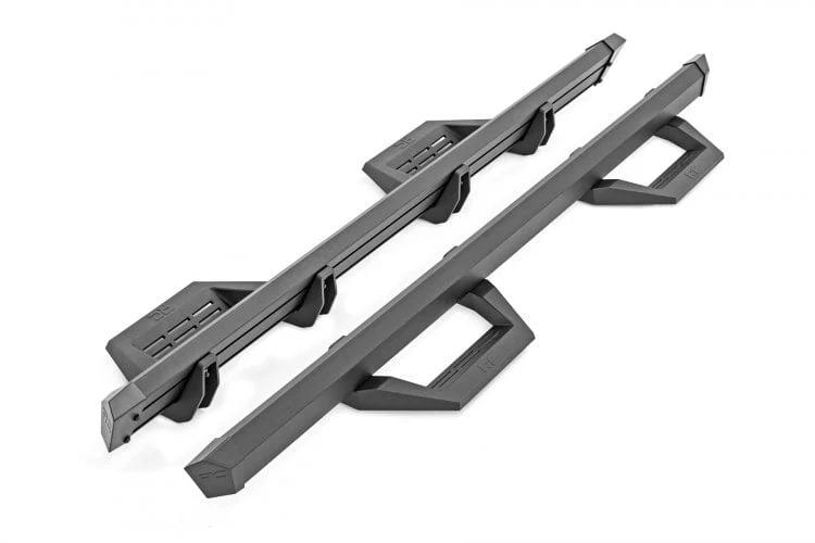 SRX2 Adj Aluminum Step | Crew Cab | Chevrolet Silverado/GMC Sierra 1500/2500HD/3500HD | 2007-2018 | Rough Country | 11009A - Image 4